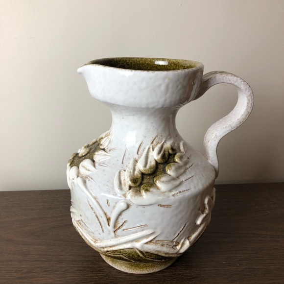 Mid Century Vintage Italian Ceramic Jug Vase - Picture 6 of 9